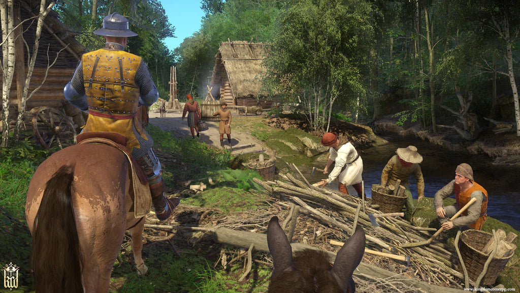 Gameplay e captura de tela de Kingdom Come: Deliverance - PS4