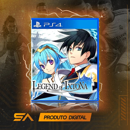 Capa oficial do jogo Legend of Ixtona para PS4 em Mídia Digital