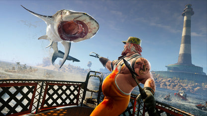 Gameplay e captura de tela de Maneater - PS5