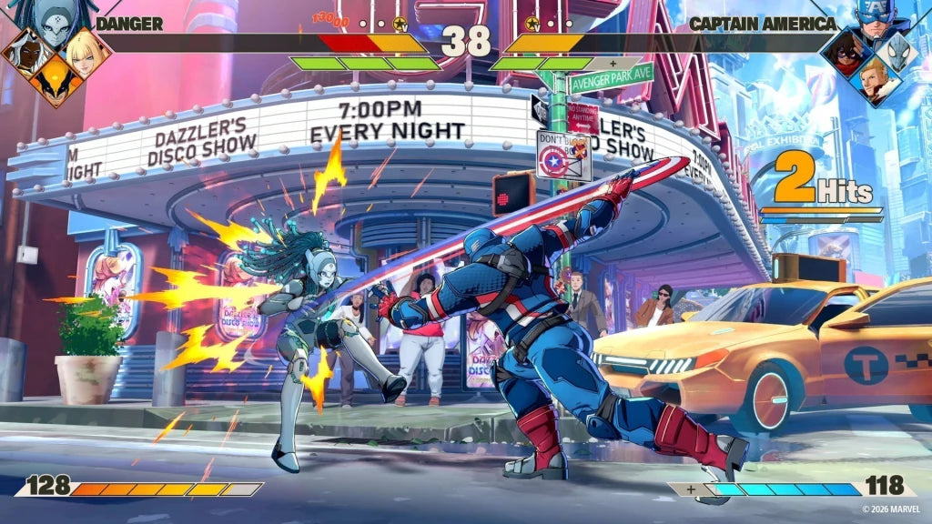 Gameplay e captura de tela de Marvel Tōkon: Fighting Souls - PS5
