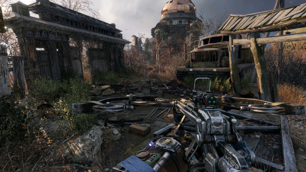 Gameplay e captura de tela de Metro Exodus - PS5