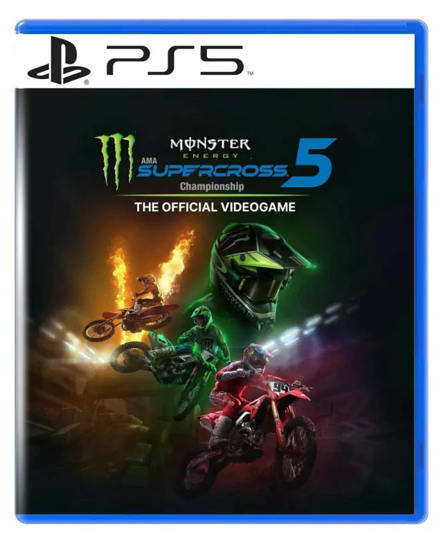 MONSTER ENERGY SUPERCROSS - THE OFFICIAL VIDEOGAME 5 PARA PS5