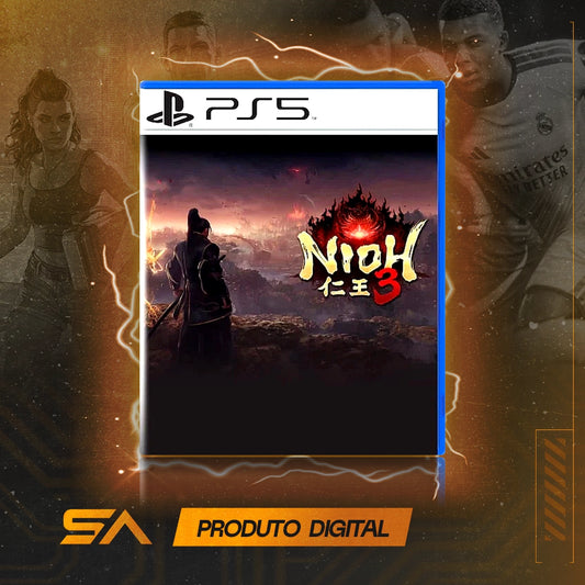 Capa oficial do jogo Nioh 3 para PS5 em Mídia Digital