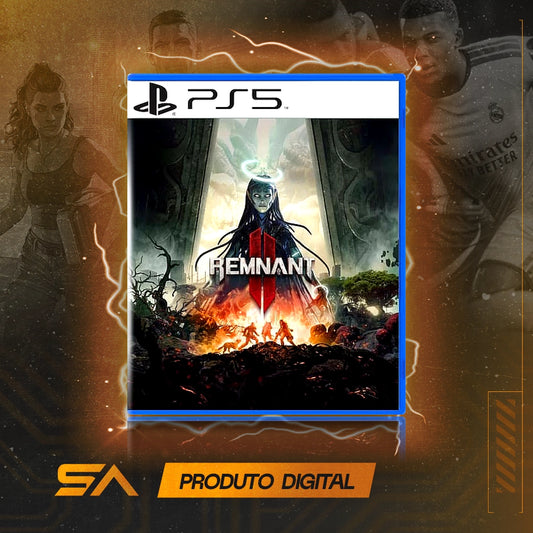 Capa oficial do jogo Remnant II - Standard Edition para PS5 em Mídia Digital