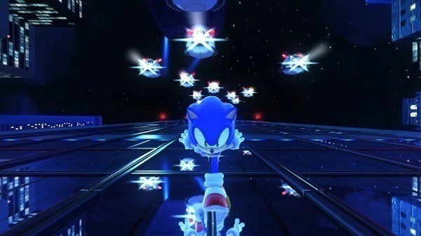 Gameplay e captura de tela de Sonic X Shadow Generations - PS4