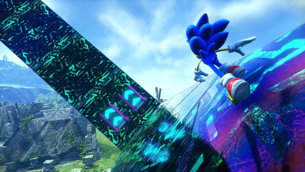 Gameplay e captura de tela de Sonic Frontiers - PS4