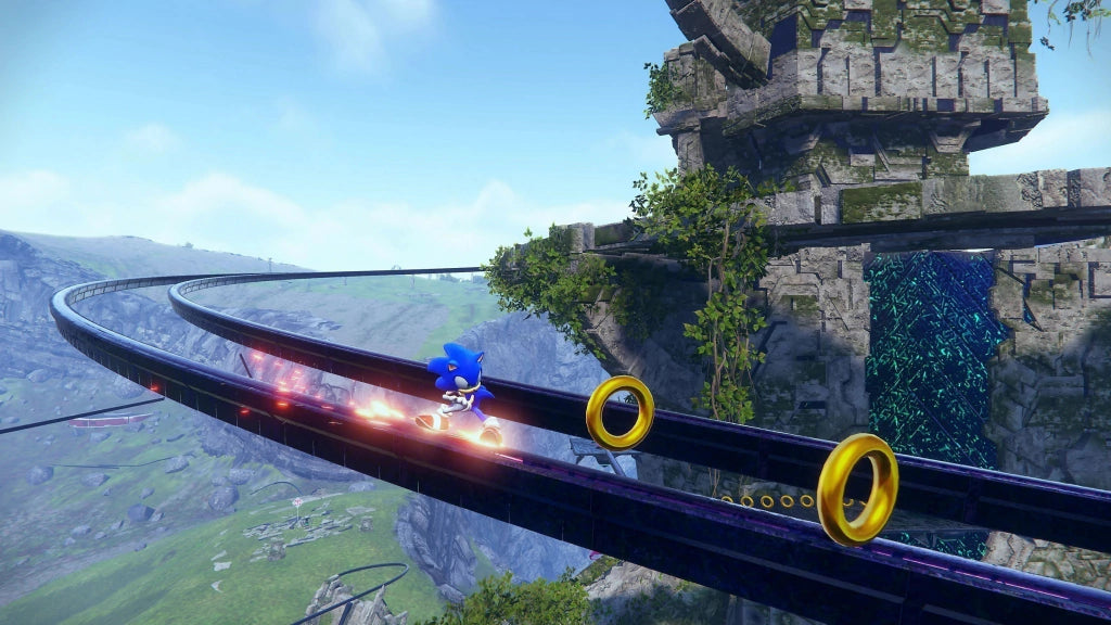 Gameplay e captura de tela de Sonic Frontiers - PS4