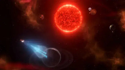 Gameplay e captura de tela de Stellaris: Console Edition - PS5