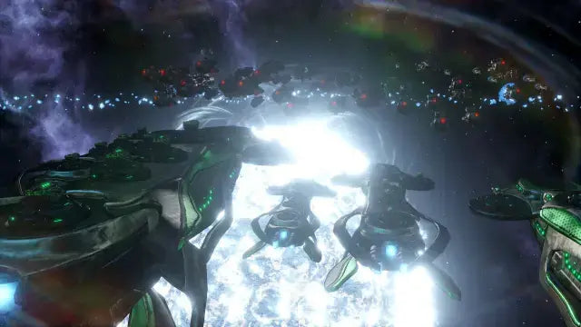 Gameplay e captura de tela de Stellaris: Console Edition - PS5