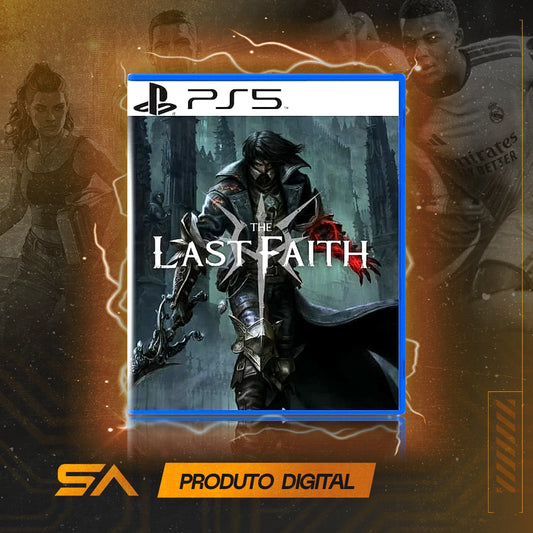 Capa oficial do jogo The Last Faith para PS5 em Mídia Digital