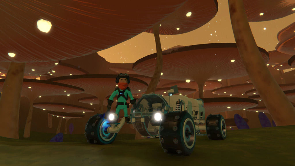 Gameplay e captura de tela de Trailmakers - PS4