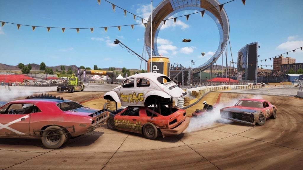 Gameplay e captura de tela de Wreckfest - PS4