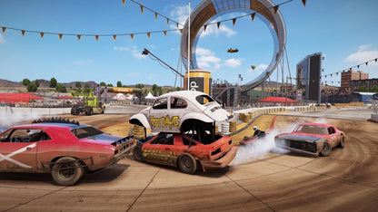 Gameplay e captura de tela de Wreckfest - PS4
