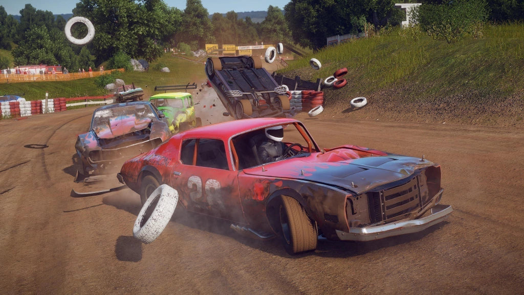 Gameplay e captura de tela de Wreckfest - PS4